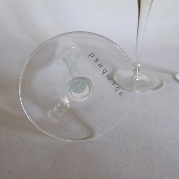 VINTAGE BAR LSA POLAND VODKA FLUTE 25ml HANDMADE GLASS SET (NEW IN BOX) - Picture 7 of 11